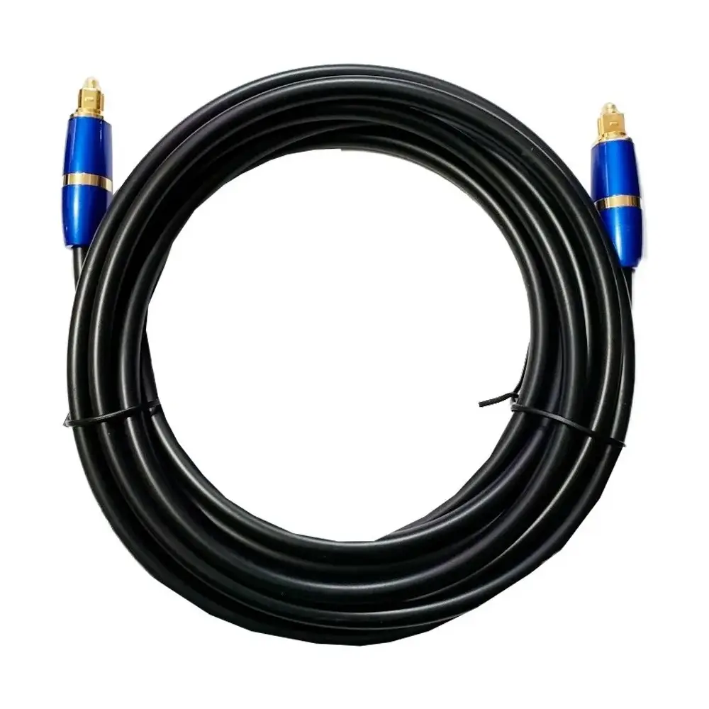 Cable De Fibra Optica, Conector Tipo Toslink 3 Metros