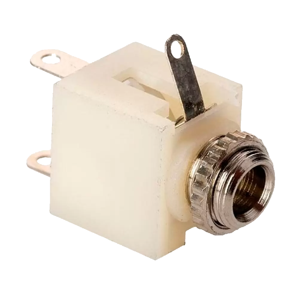 Jack 3.5mm Estéreo Encapsulado Para Chasis