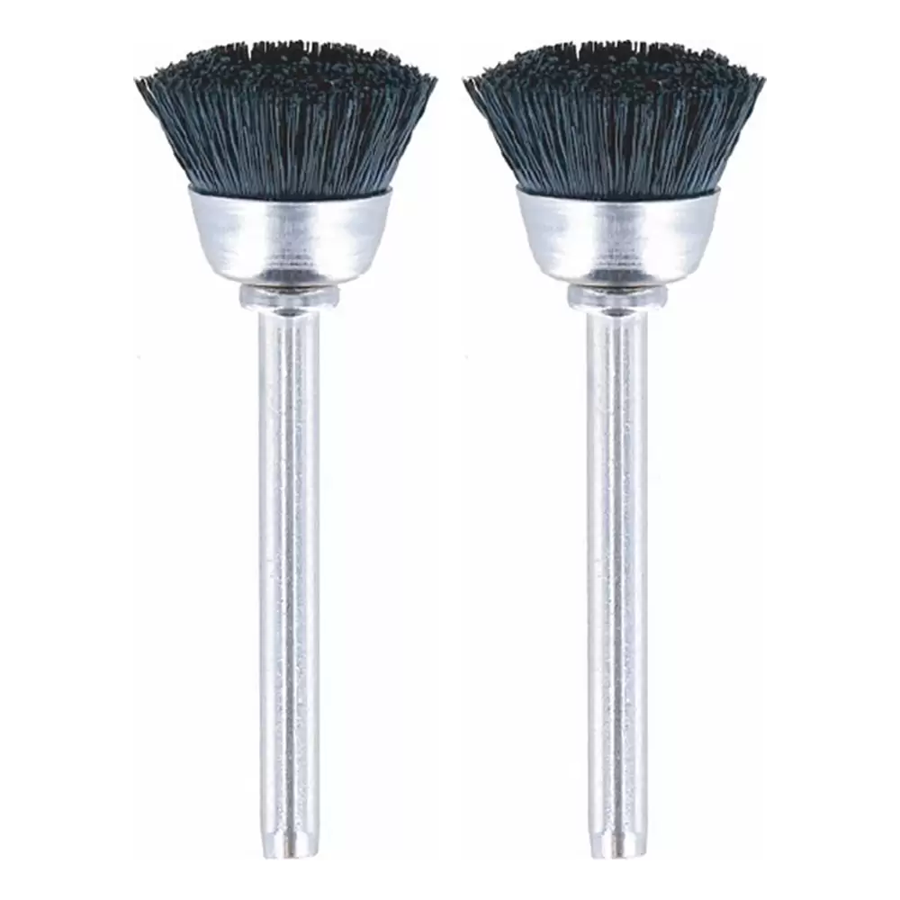 2 Piezas De Cepillo de Cerdas De Nylon Para Limpieza Y Pulido 404 Dremel