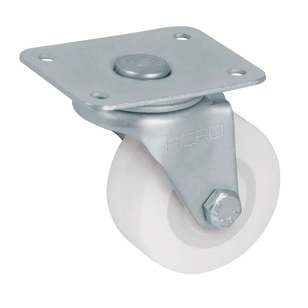 Rueda Loca Blanca De 2" Plástico Truper