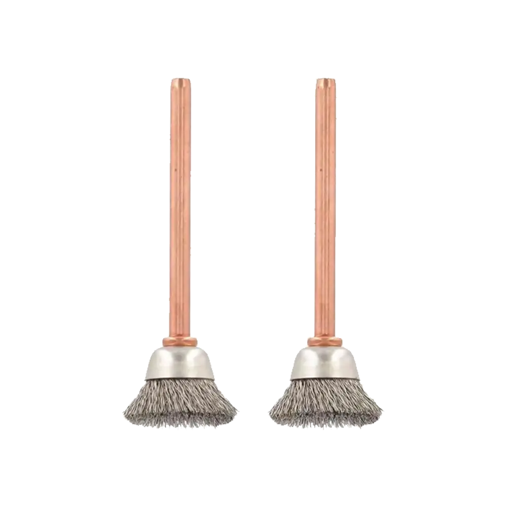 Cepillos De Acero Inoxidable 1/2 Pulgada 2pzas 531-02 Dremel