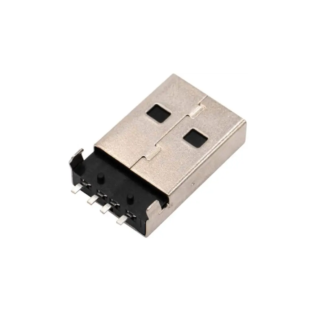 Conector Usb Tipo A Macho Para Soldar En Cable. Mod. 3362