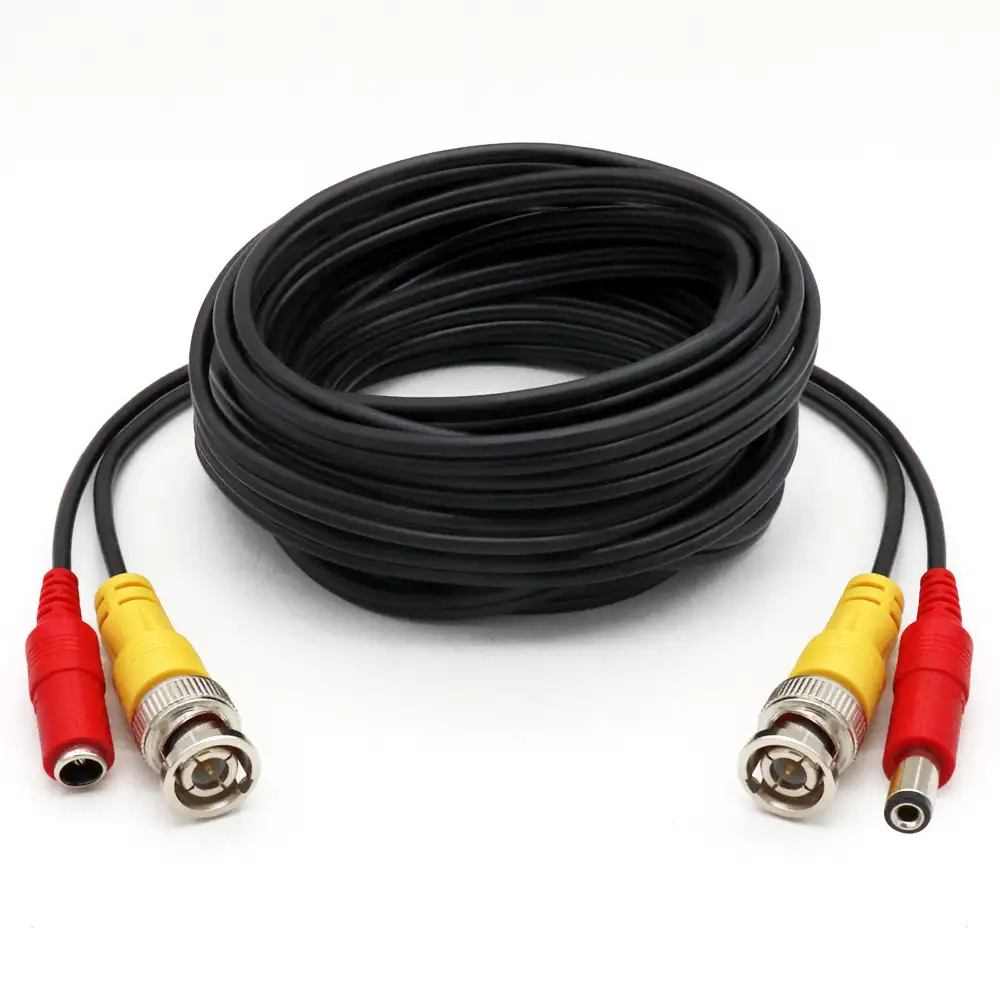 5 METROS CABLE COAXIAL CCTV VIDEO Y ALIMENTACION