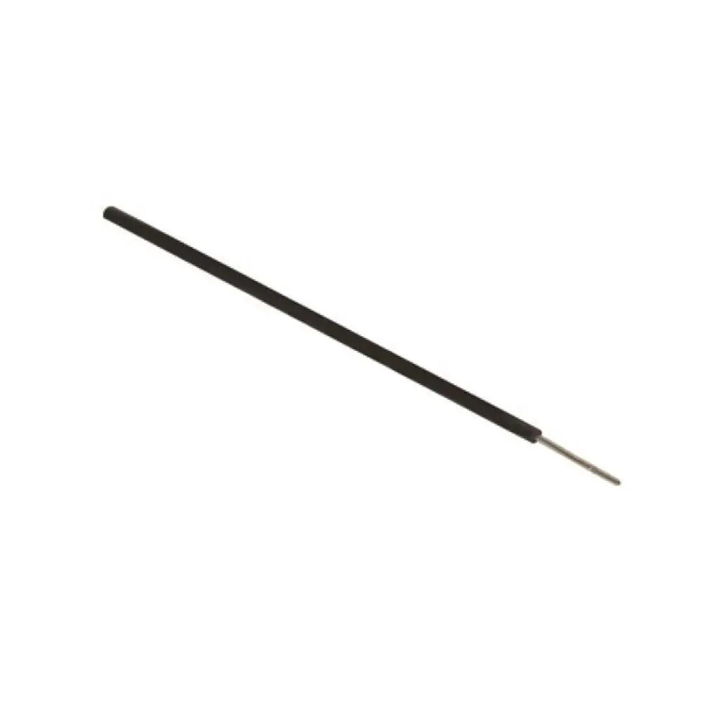 Alambre estañado para conexiones, de color negro, calibre 22 AWG