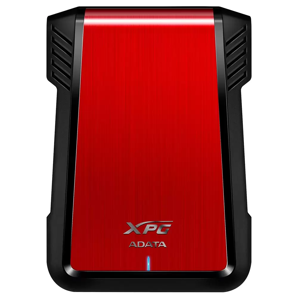 CARCASA EXTERNA ROJO PARA SSD O HDD DISCO DUROS DE 2.5" USB 3.1 XPG CASE ADATA EX500