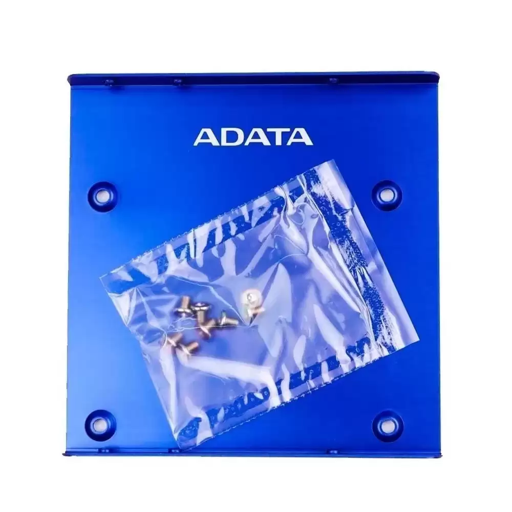 Bracket Adata Para Discos Duro/ssd Adaptador De 2.5" A 3.5" De Aluminio Azul