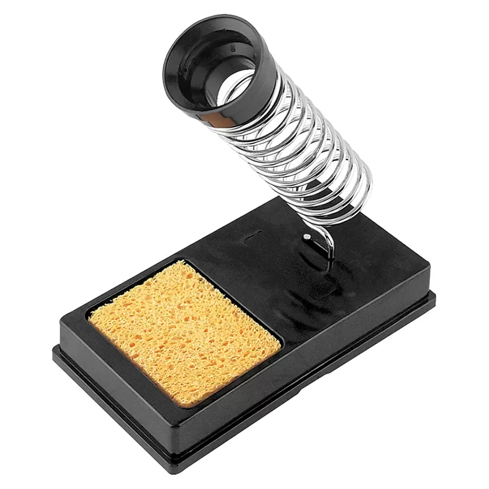 Base para cautín tipo lápiz con limpiador de esponja Truper