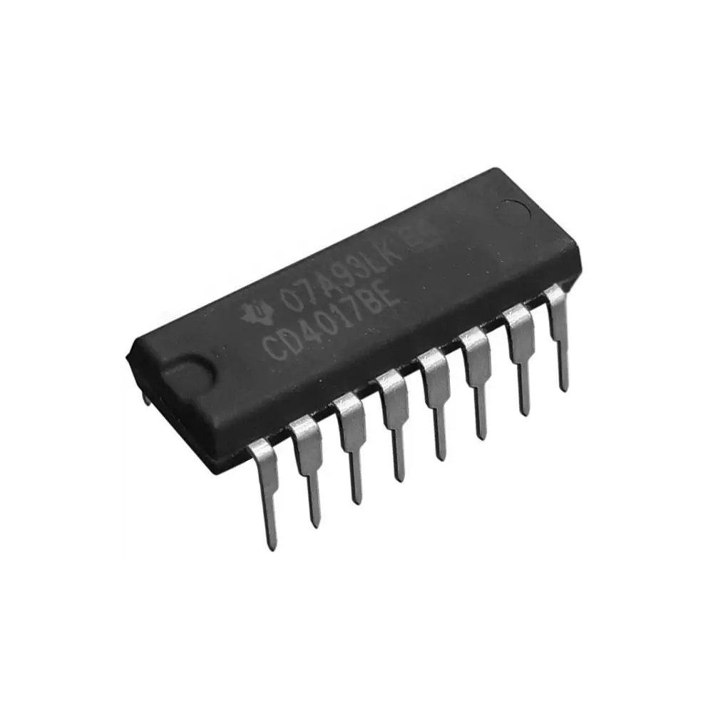 Cd4017 Contador De Decadas Con 10 Salidas