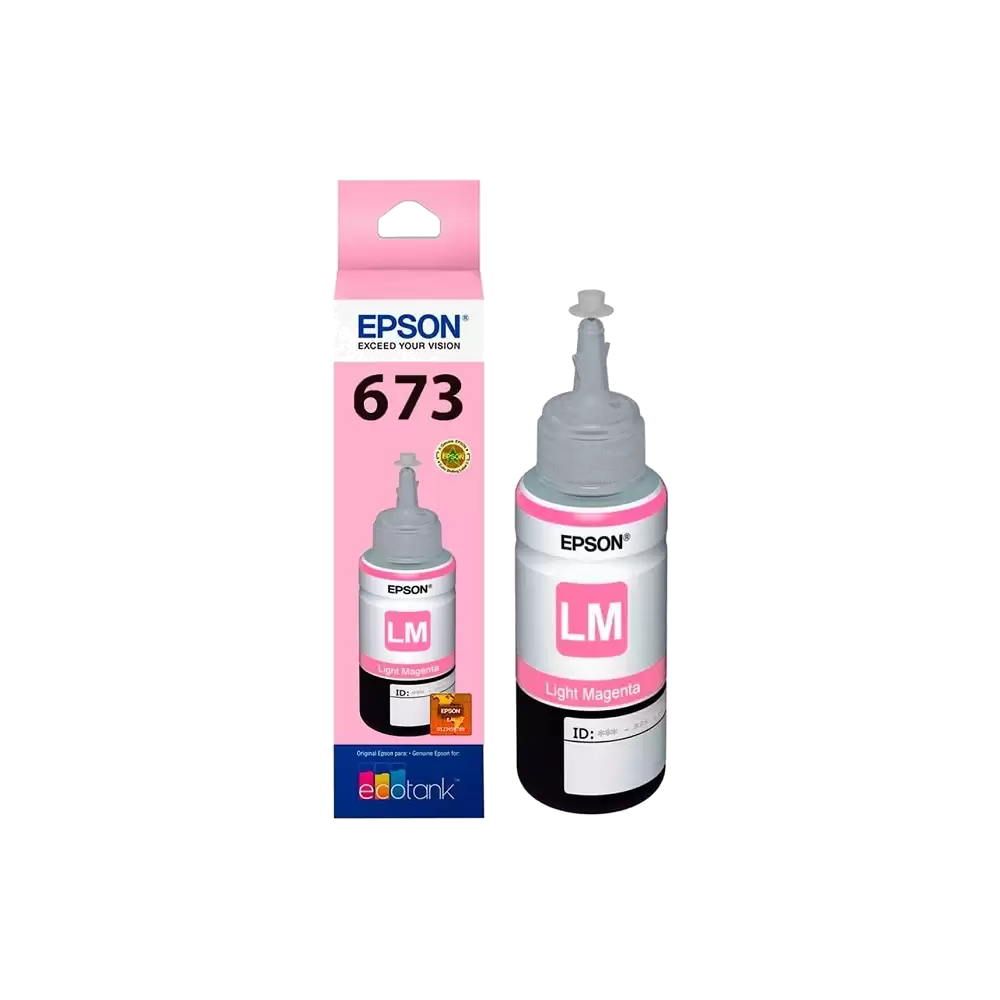 CARTUCHO EPSON MODELO 673 MAGENTA LIGHT, PARA L800,  L1800 ,  L805