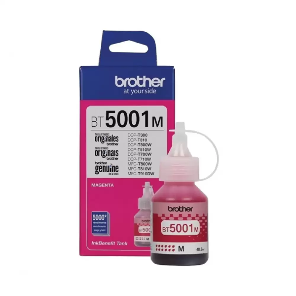 Tintas Para Impresoras Brother Modelo Bt5001m Magenta 48.8ml