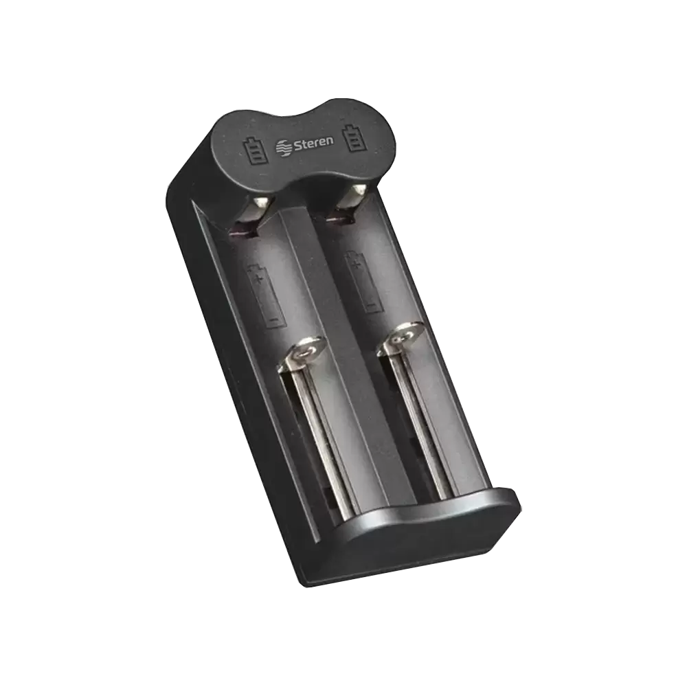 CARGADOR USB DE BATERIAS 10440, 14500, 16340, 18500, 18650 LI-ION CILÍNDRICAS