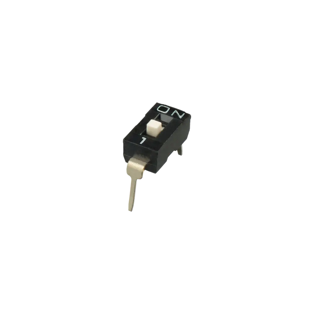 Dip Switch 1 Canales Negro Separacion 2.54mm Para Protoboard