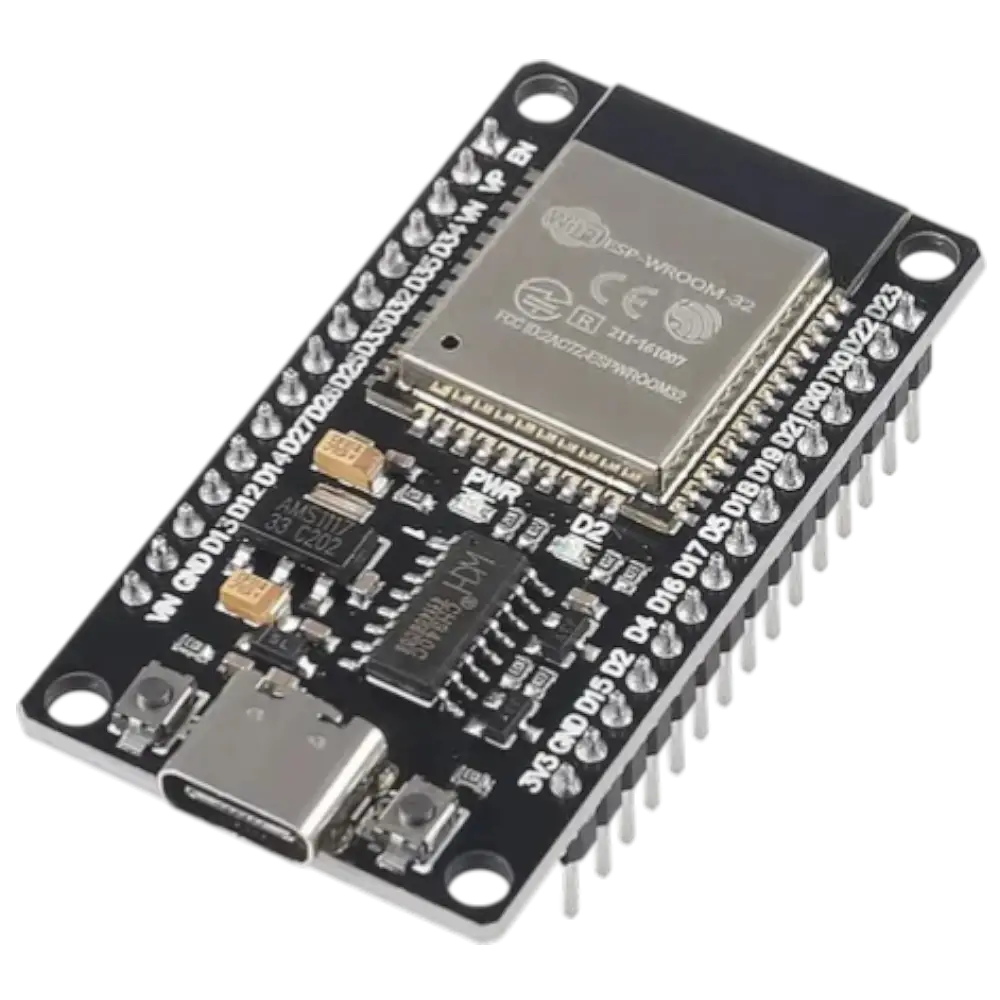 Tarjeta De Desarrollo Esp32 Wroom 32d Wifi Bluetooth 30 Pines Ch340 Usb Tipo C