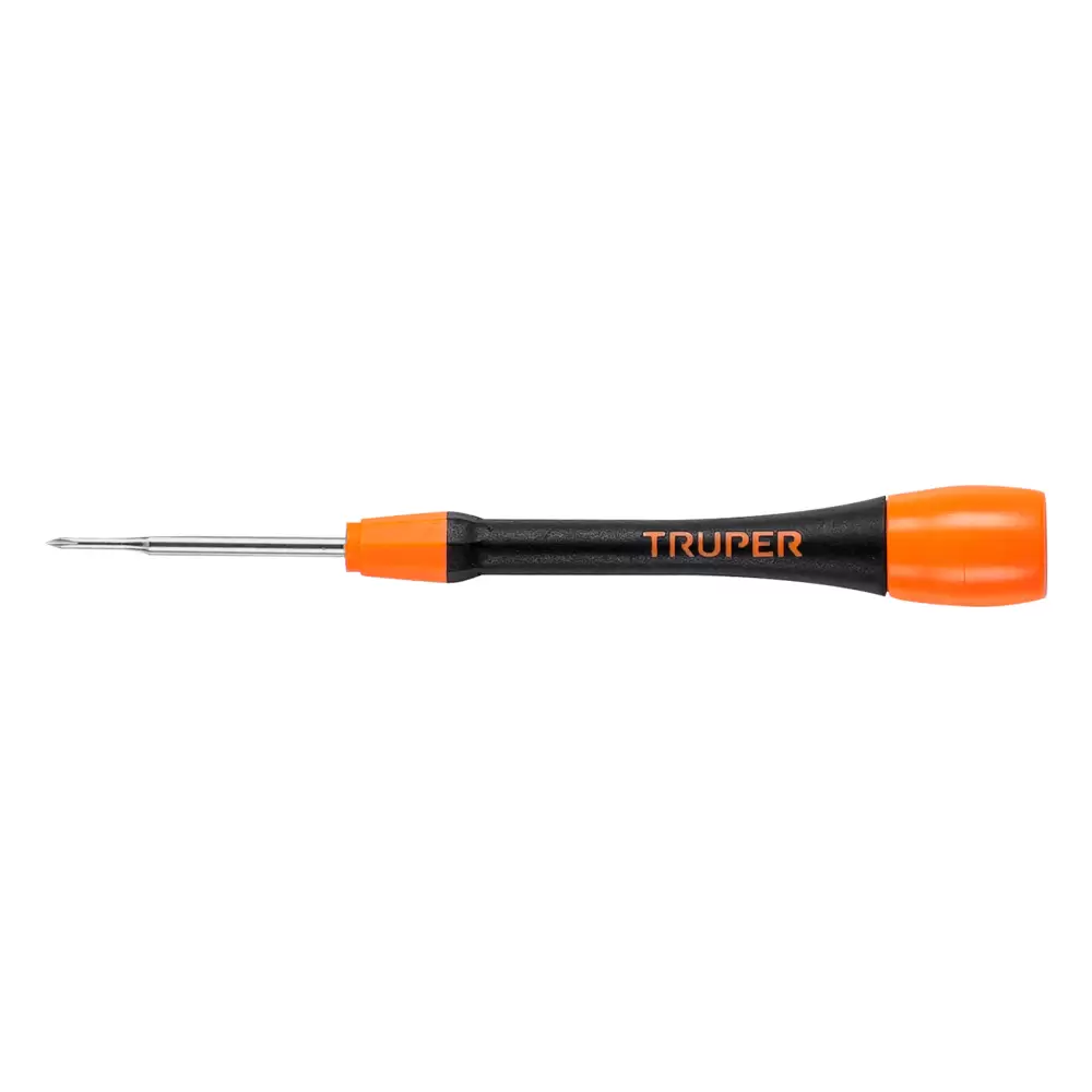 Desarmador de precisión de cruz PH000 mango ergonómico Truper