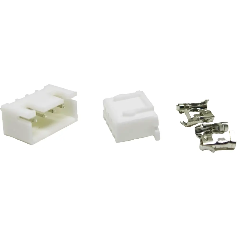 Juego De Conectores Jst Xh 2.54mm 4 Pines Rectos Tipo Molex Macho/hembra/terminales