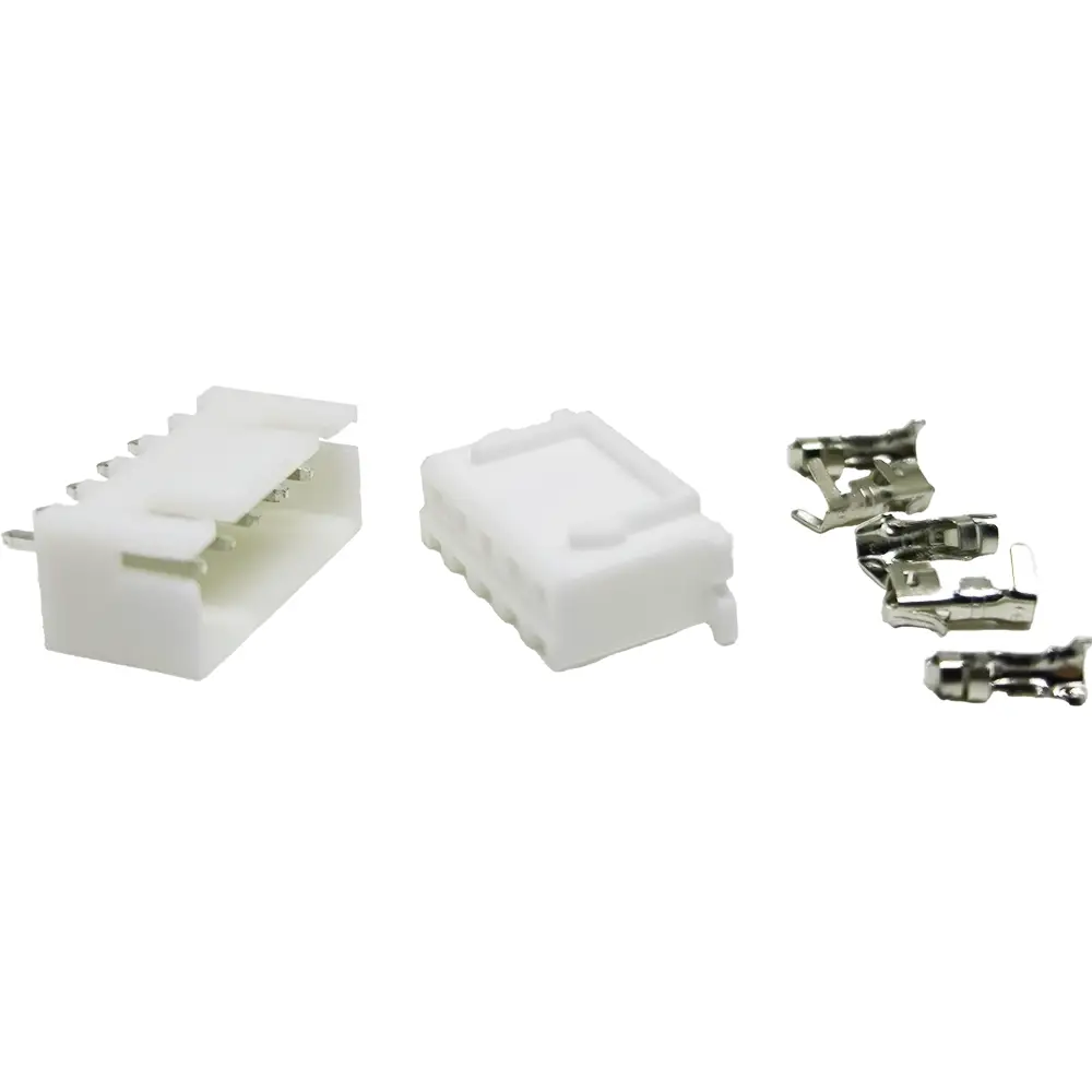 Juego De Conectores Jst Xh 2.54mm 5 Pines Rectos Tipo Molex Macho/hembra/terminales