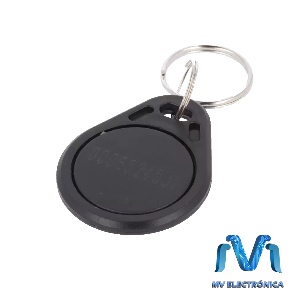 Llavero Tag De Proximidad Rfid 125khz Negro