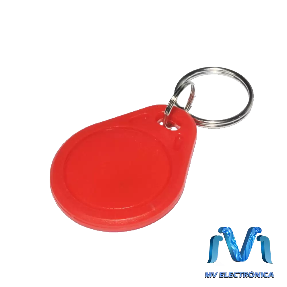 Llavero Tag De Proximidad Rfid 125khz Rojo