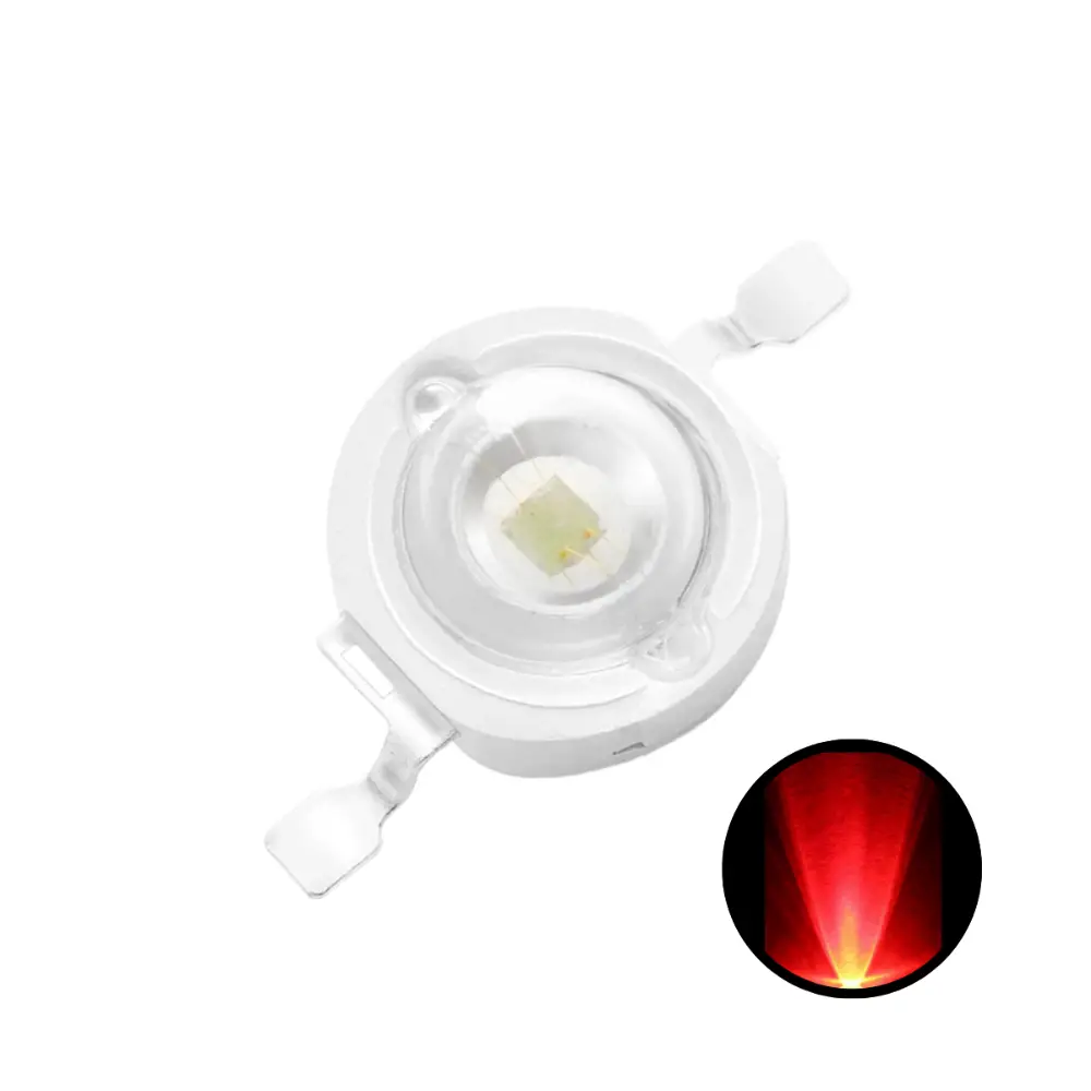 Led Rojo Superficial Smd 1w Potencia 3.3v 700mah   245-874