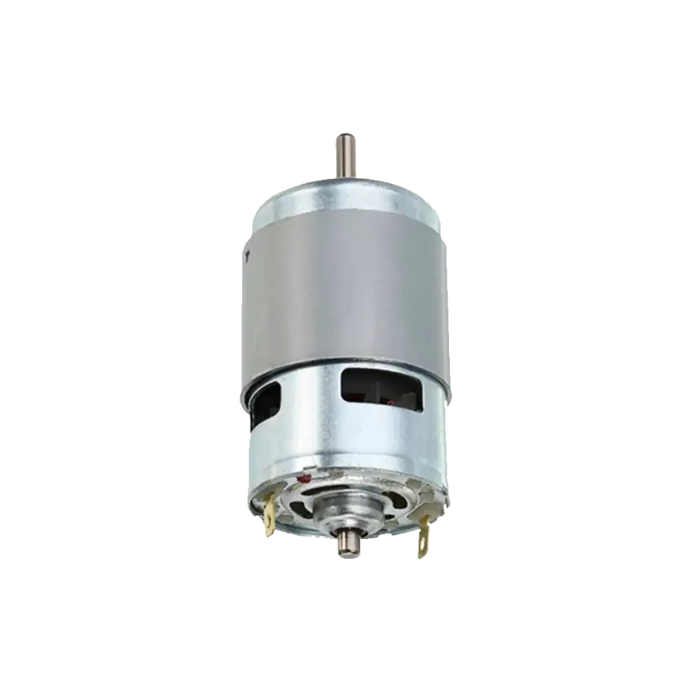 Motor Dc De 12v-24v 0.32a Flecha 5 Mm De Diámetro En "d" 35,000rpm 10w