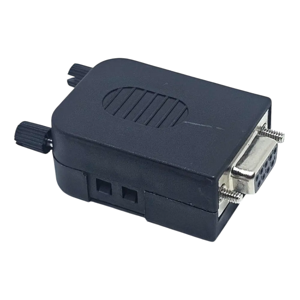 Modulo Db9 Rs232 A Serial Hembra Con Carcasa Y Borneras