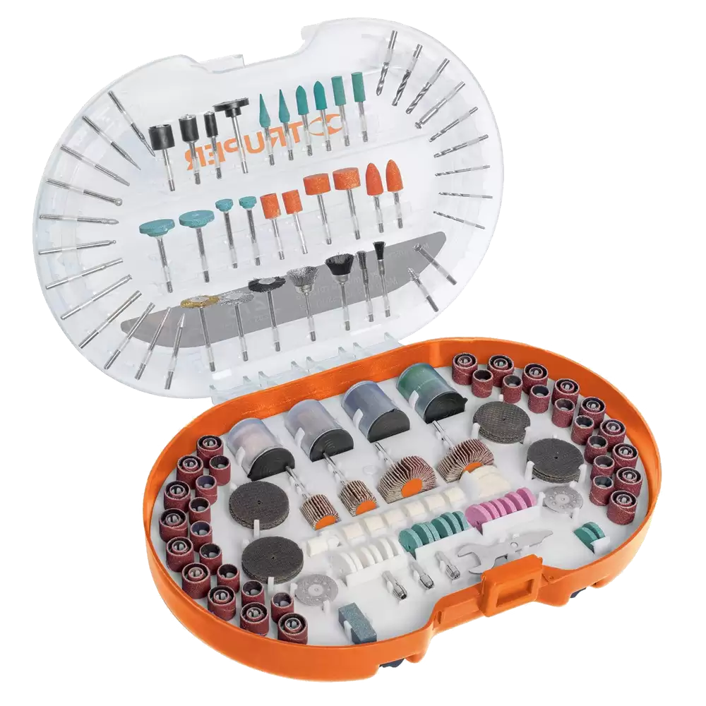 Kit de accesorios para Mototool 276 piezas para corte, esmerilado, grabar, lijar, pulir y brocas Truper