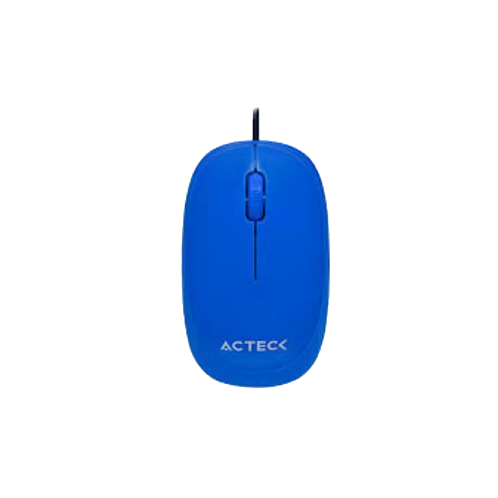 Mouse Alambrico Cteck-e 1000dpi Usb Azul  Ac-928861