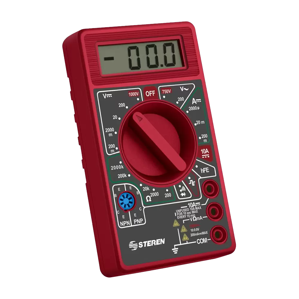 Multímetro Digital Económico Steren