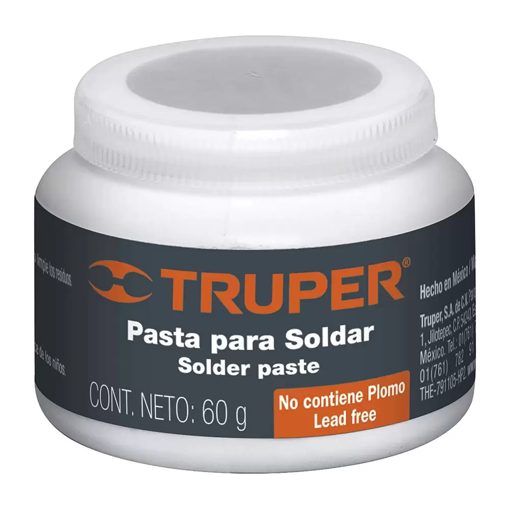 Pasta para soldar de 60g alta resistencia anticorrosiva Truper