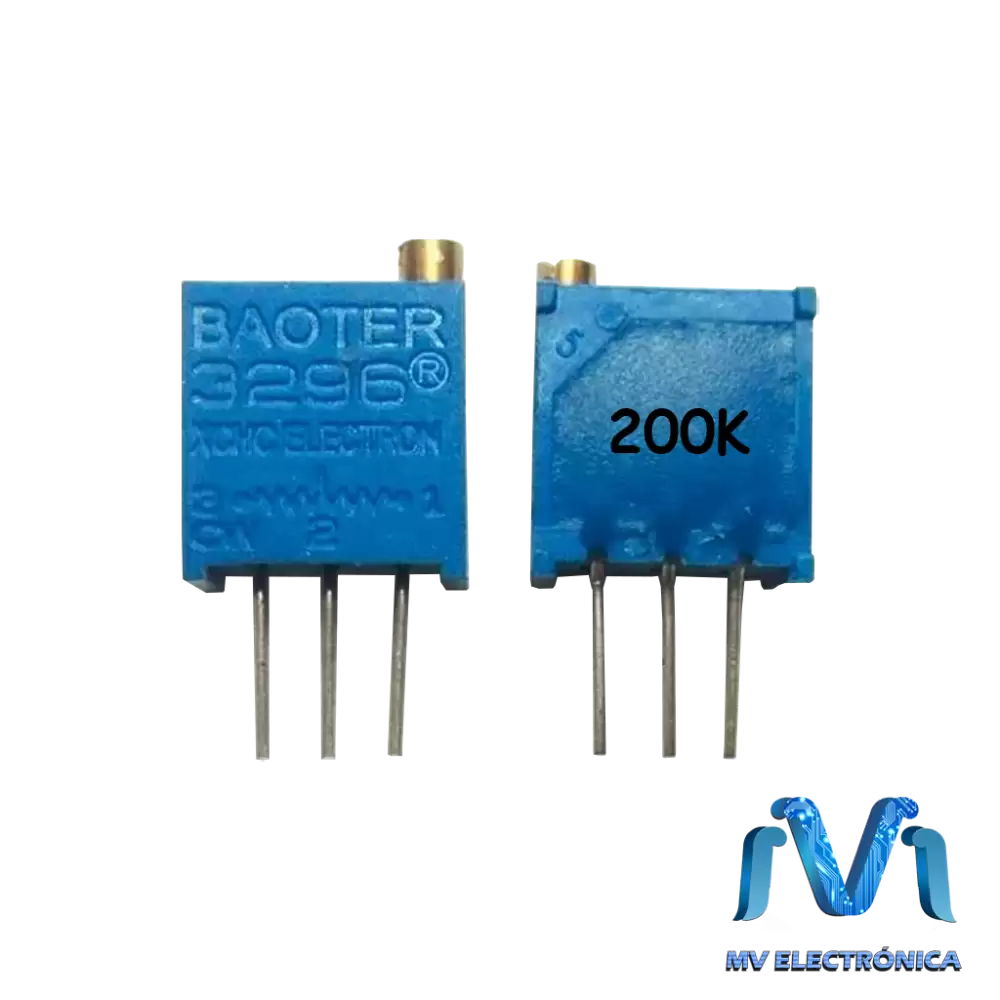 Potenciómetro De Precisión 200k 3296w