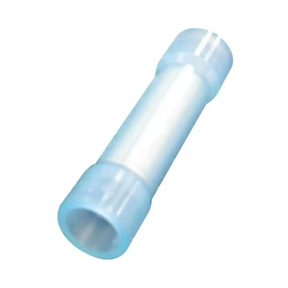 Terminal de Empalme de Latón Aislado Forro Azul Calibre 14-16 AWG