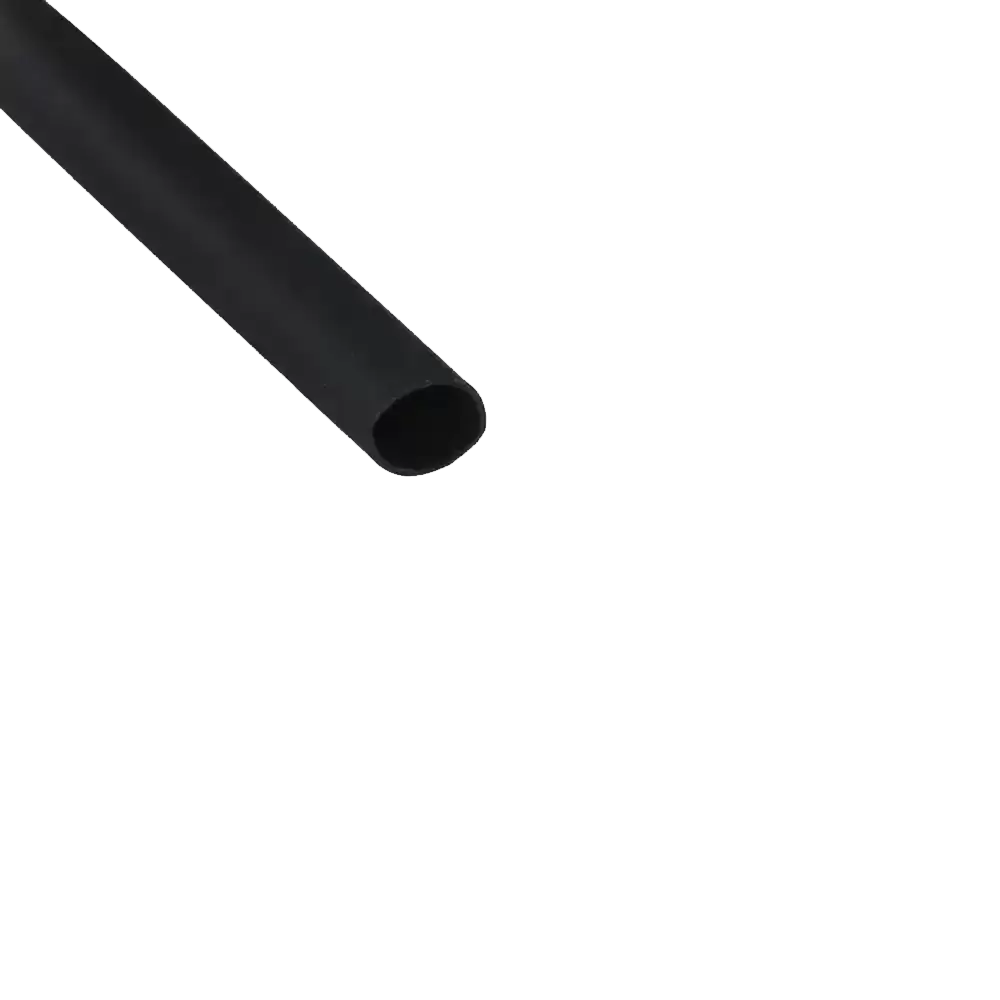 Tubo Termo Contráctil Thermofit Negro Steren De 1/2 Pulgadas 12.7mm De Diámetro, 1 Metro