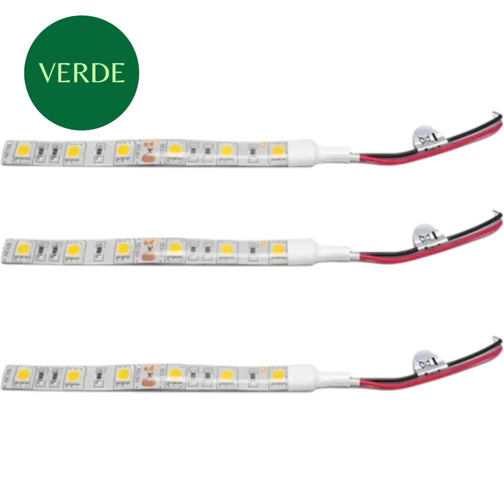 Tira Led Verde 5050 1 Metro 12v Exterior 60 Led Por Metro
