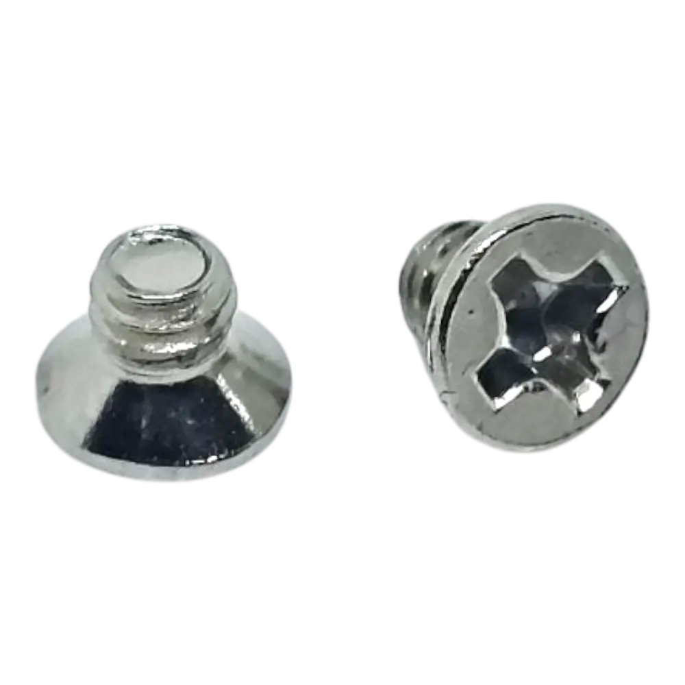 Tornillo M3 Cruz 3x4mm Cabeza Plana