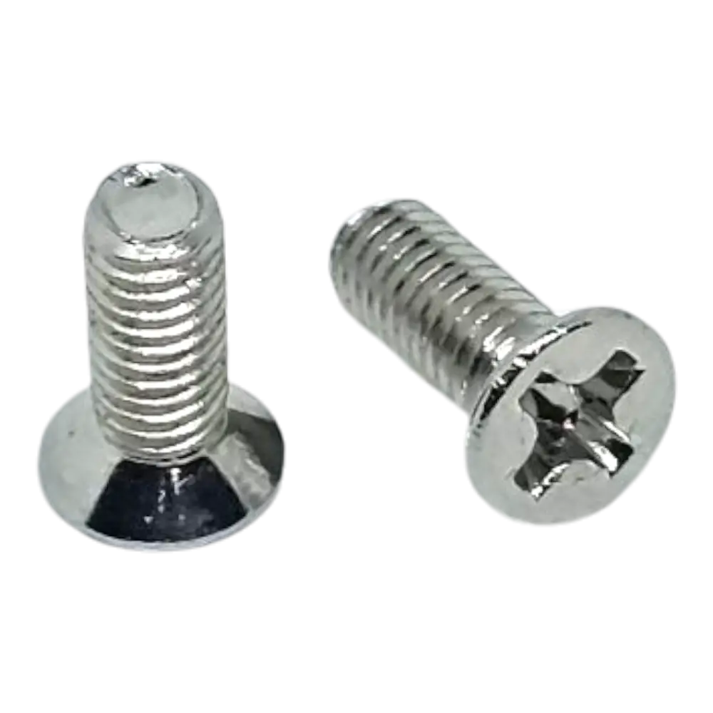 Tornillo M3 Cruz 3x8mm Cabeza Plana 8mm De Largo