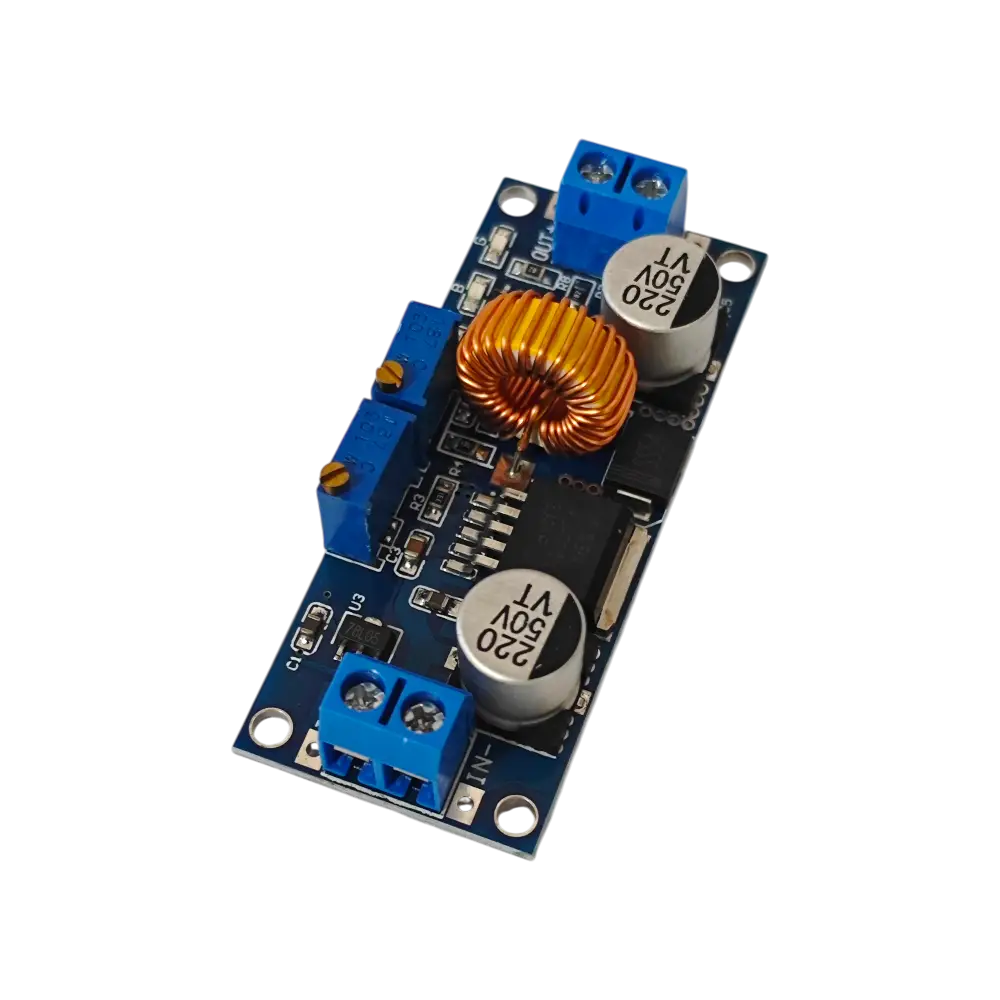 Unidad De Carga De Batería De Iones De Litio Xl4015 5a Led. Módulo Reductor De Corriente Constante Step Down